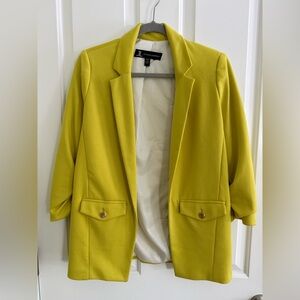 Jules and Leopold Women's Yellow Blazer Size XS
